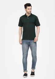 Bottle Green Premium Polo Tshirt by Gavin Paris