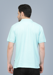 Sky Blue Premium Polo Tshirt by Gavin Paris