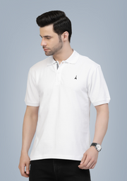 White Premium Polo Tshirt by Gavin Paris