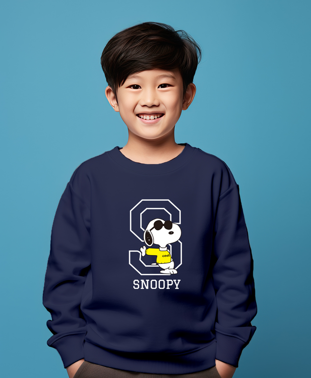 Snoopy dark blue sweatshirt for boys & girls