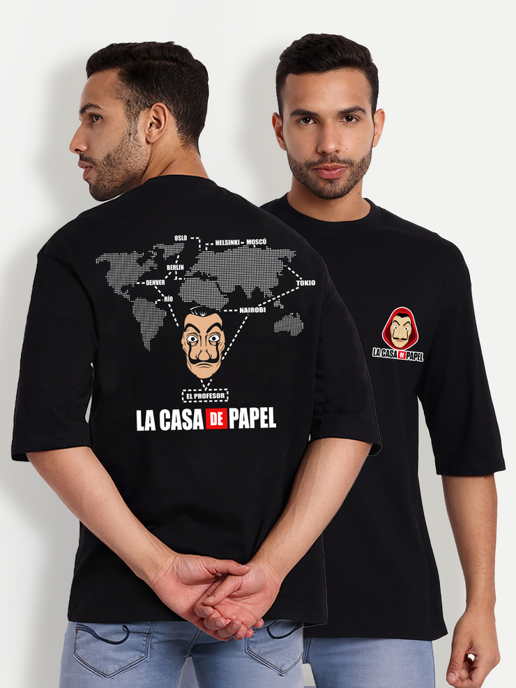 La Casa Black Oversized T-shirt