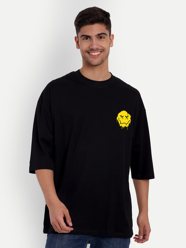 Not Board Black Oversized T-shirt