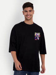 Trust Black Oversized T-shirt