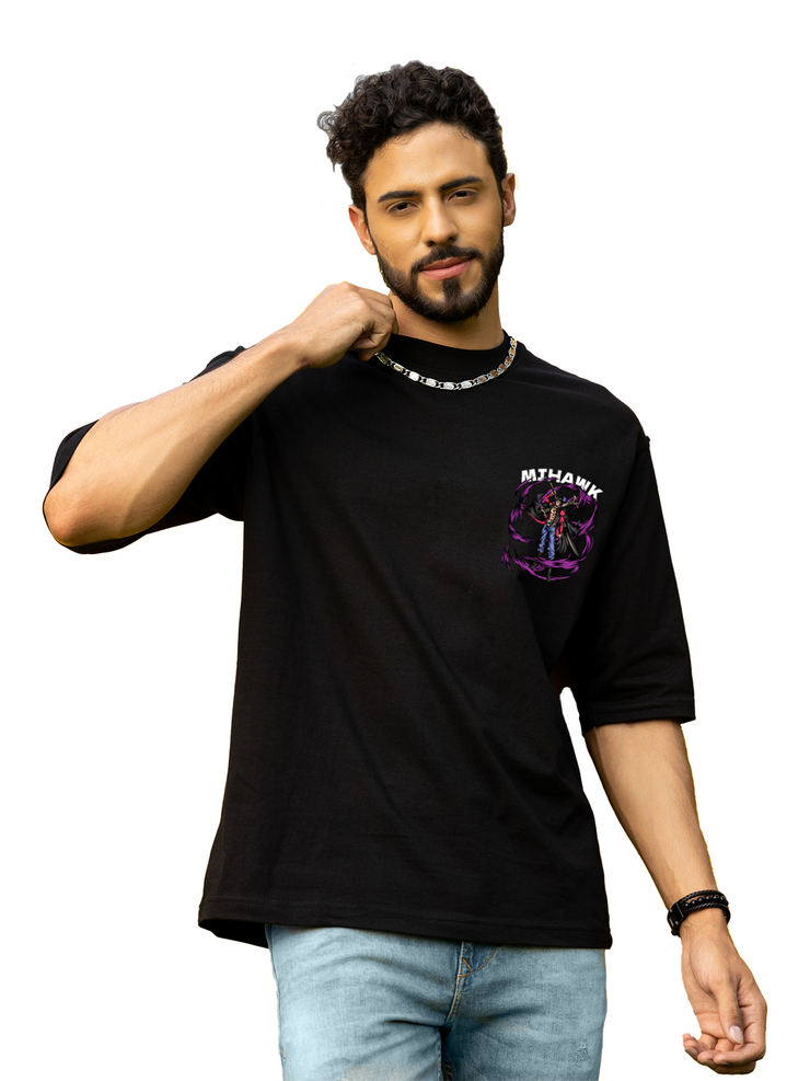 Mihawk Black Oversized T-shirt