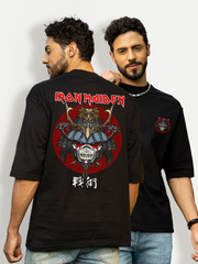 Iron Maiden Black Oversized T-shirt