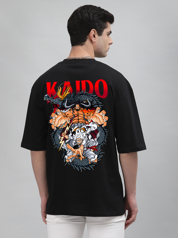 Kaido Black Oversized T-shirt