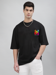 Pacman Black Oversized T-shirt