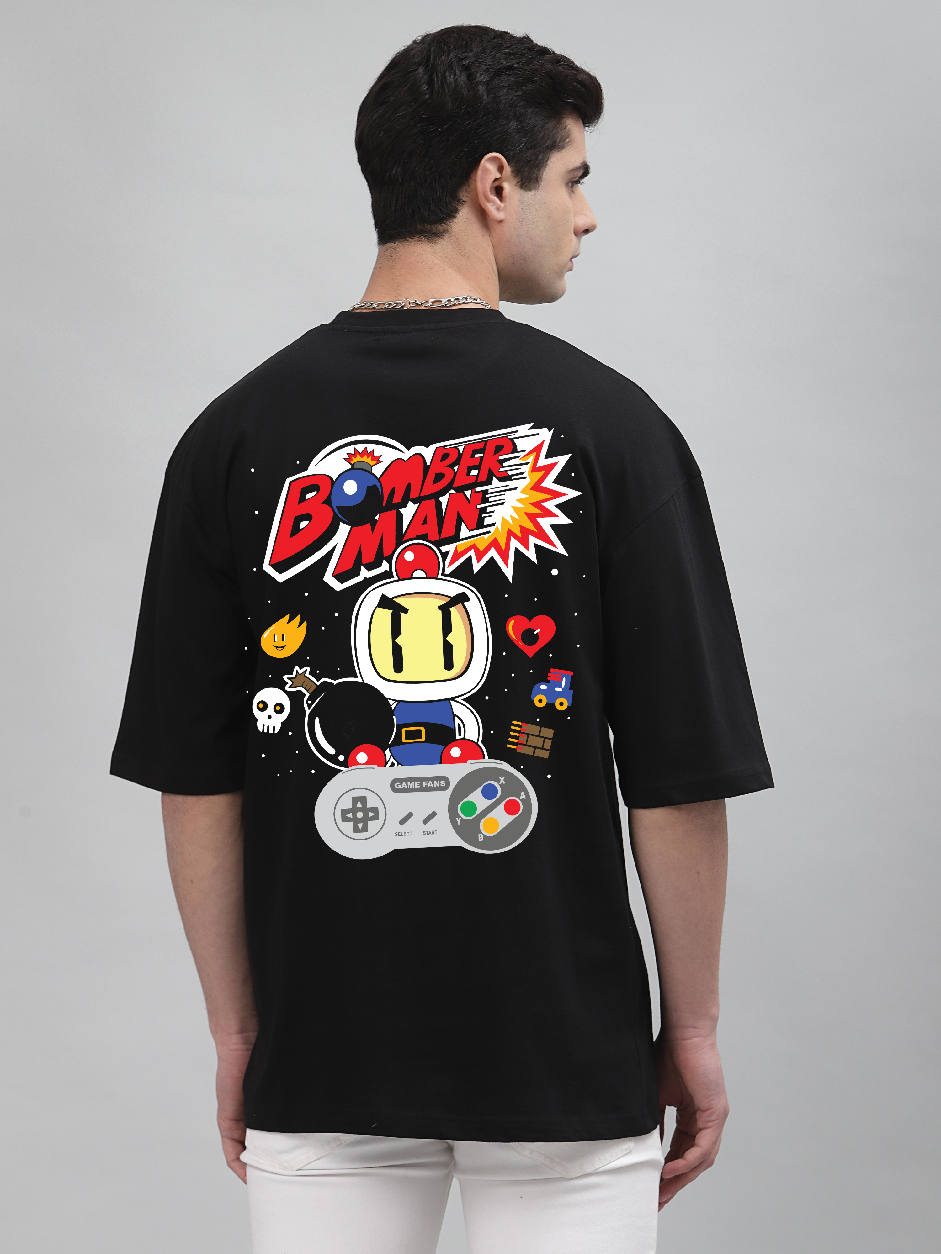 Bomber Black Oversized T-shirt