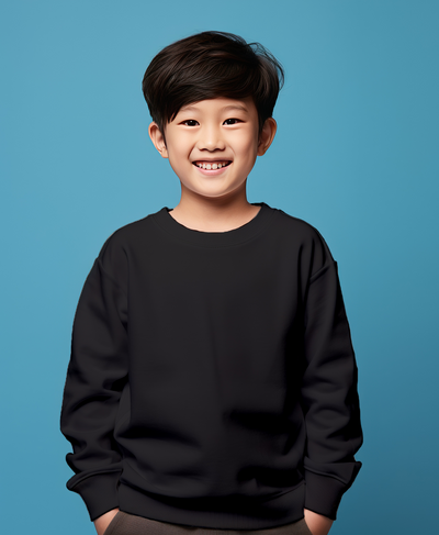 Black Plain sweatshirt for boys & girls