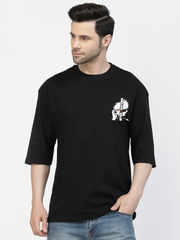 Gojo Both Sides Black Oversized T-shirt