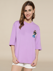 Call me Lavender Oversized Unisex T-shirt
