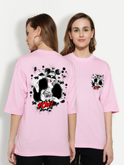 POW Pink Oversized Unisex T-shirt