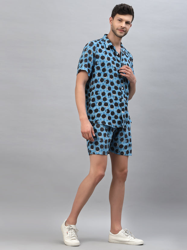 Oreo Print Co-ords Blue By Gavin Paris