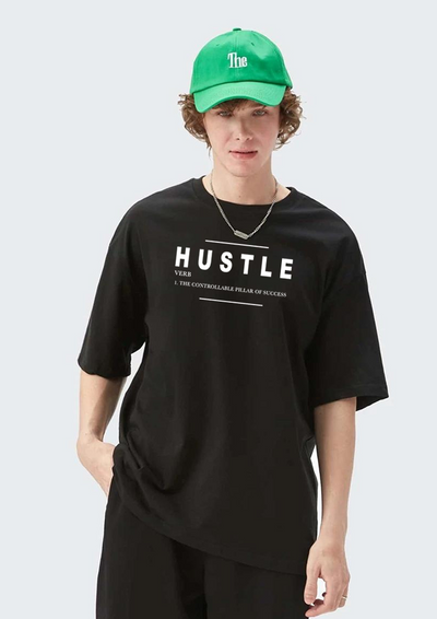 Success Hustle Oversized Black Unisex